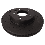 BMW 1 E81, E87, BMW 3 E90, 300x74mm, Передній гальмівний диск з перфорацією і насічками, фото 4