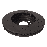 BMW 1 E81, E87, BMW 3 E90, 300x74mm, Передній гальмівний диск з перфорацією і насічками, фото 5