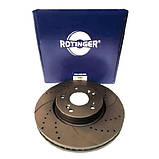 Honda Accord 7, 8, 9, Civic 8, 9, HR-V, FR-V, 282 x 47mm, Гальмівний диск передній з перфорацією, фото 4
