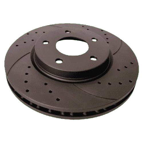 Ford Mondeo, Jaguar X-TYPE, 2000-09, 300 x 47mm, Гальмівний диск передній з перфорацією та насічками