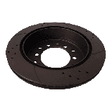 Toyota Land Cruiser Prado, FJ Cruiser, 4 Runner V, Lexus GX, 312x68, Диск гальмівний з перфорацією та слотуванням з графітовим, фото 5