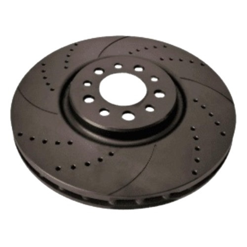 Audi TT 3.2, VW Golf IV 3.2, 334x35mm мм, передній гальмівний диск високо дезертирується з перфорацією та слотами