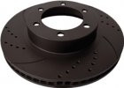Lexus GX 470, Toyota 4 Runner IV, FJ Cruiser, Land Cruiser, Prado, Sequoia, 312х68, Диск тормозной с перфорацией и слотированием