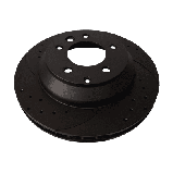 Ford Edge, Linkoln Mkx, Mazda CX-7, CX-9, 320x48mm, Передній гальмівний диск з перфорацією та насічками, фото 4
