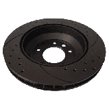 Ford Edge, Linkoln Mkx, Mazda CX-7, CX-9, 320x48mm, Передній гальмівний диск з перфорацією та насічками, фото 5