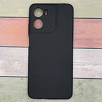 Чохол для Motorola Moto G05 / E15 чорний, матовий, гумовий не забруднюється, не жовтіє.