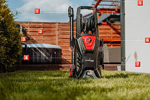 Мийка для машин Lehmann Missouri 290 барів, Апарат мийка високого тиску 2200 Вт, домашня портативна автомийма