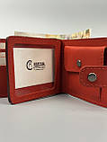 Гаманець шкіряний HUGO_H червоний, фото 2