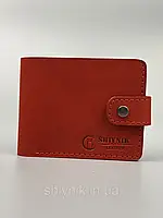 Шкіряний гаманець HUGO_BOSS червоний