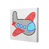 Набір для малювання для дітей Riviera Blanca Літак 25x25 см (КА1-18), фото 4