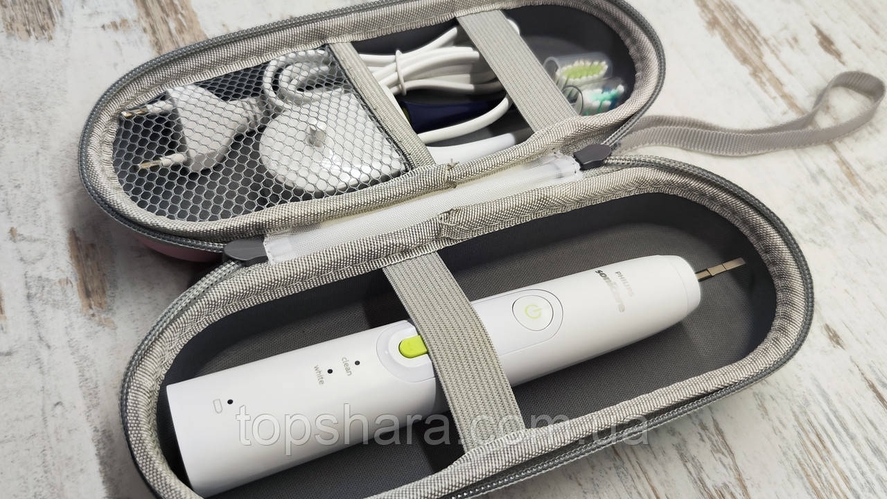 Універсальний дорожній футляр для електричної зубної щітки Philips Sonicare, Braun, Oral-B, фото 1