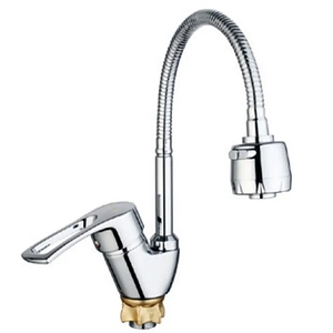 Змішувач для кухні з рефлекторним виливом MIXXUS YUB4-181 Reflector (MI6477)