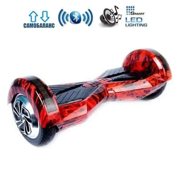 Гіроборд Smart Balance Premium 8" Червоне Полум`я Red Flame