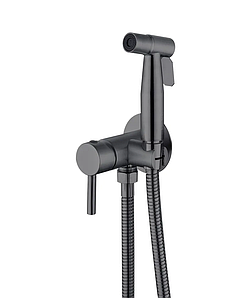 Змішувач для гігієнічного душу MIXXUS SUS-333 Graphite (з лійкою) з нерж.сталі SUS304 (MI6565)
