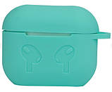 Силіконовий чохол з карабіном для Apple Airpods Pro, Різні кольори, фото 5