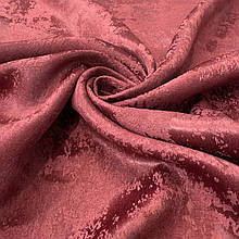 Штора Софт-мрамор бордовий №1039-10