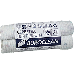 Серветка для підлоги б/п, 50х70см, біла, Buroclean 2
