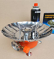 Газова плита для туриста, туристична плита з економною витратою газу, Газова піч туристична, HND