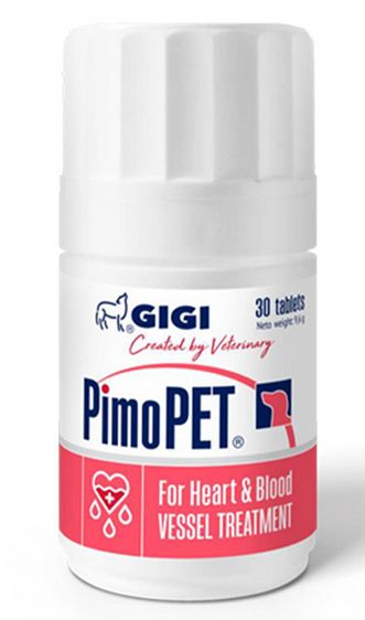 GiGi PimoPET препарат для лікування серцевої недостатності у собак 5 мг 100 таб