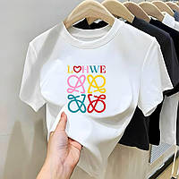 Женская футболка из турецкого кулира, хлопковая футболка для женщин, классическая футболка на каждый день