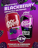 Газований напій Dr Pepper Blackberry 355 мл, фото 5