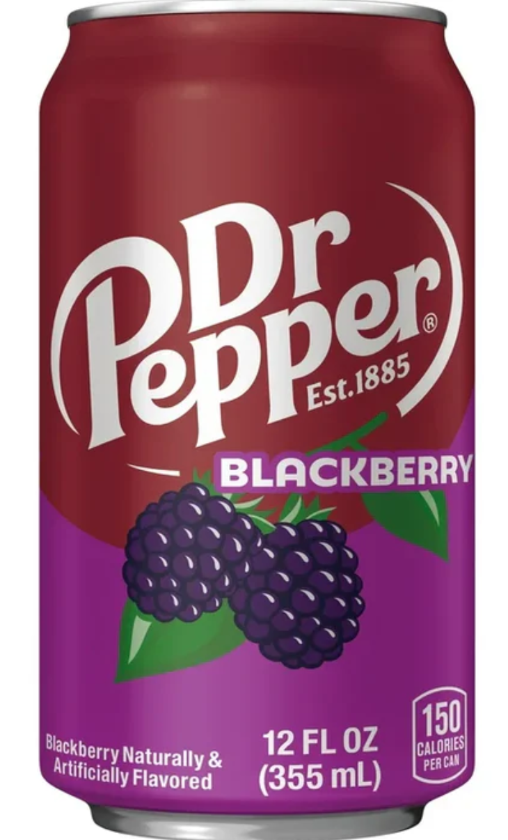 Газований напій Dr Pepper Blackberry 355 мл, фото 1