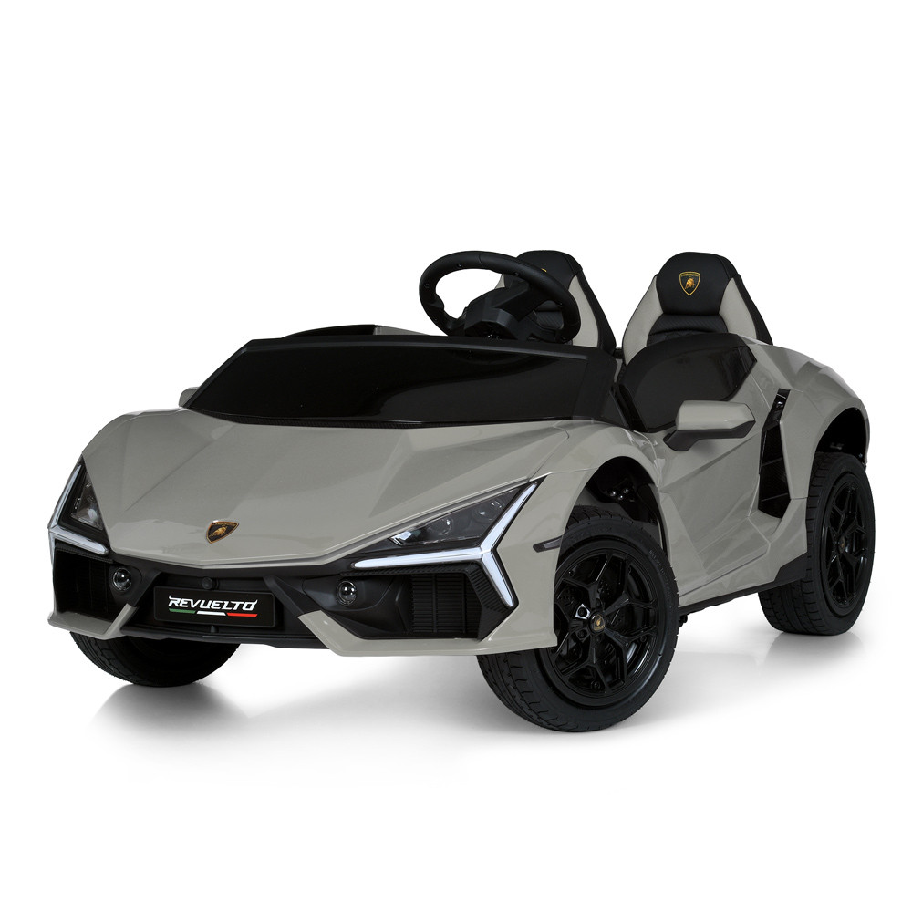 Дитячий спортивний електромобіль Lamborghini Revuelto STRONG, двомісний, M 6151AL-11 (24V) сірий