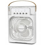 Компактний вентилятор з водяним охолодженням та нічником 8219, фото 2