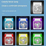 Компактний вентилятор з водяним охолодженням та нічником 8219, фото 4