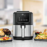 Мультипіч-аерофритюрниця Rommelsbacher FRH 1500: аерогриль, міні-духовка та фритюрниця без олії, фото 5