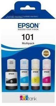 Комплект чорнил Epson 101 для L4150/L4160 (B/C/M/Y) Multipack (C13T03V64A)
