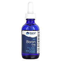 Бор іонний, Ionic Boron, Trace Minerals Research, 6 мг, 59 мл