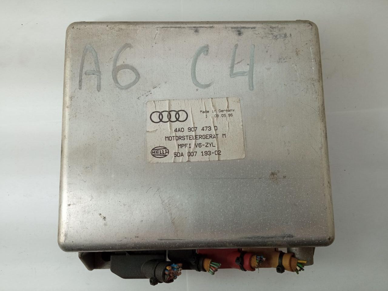 Електронний блок керування Audi A6 / C4 Hella 4A0 907 473 D / 4A0907473D / 5DA 007 193-02 / 5DA00719302, фото 1