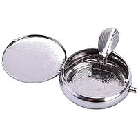 Пепельниця Кишенькова Champ Metal Pocket Ashtray Сіра (40448069)