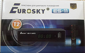 Цифровий ефірний тюнер Eurosky ES-11 DVB-T2