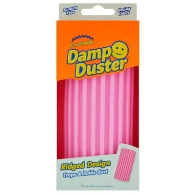 Губка для прибирання Scrub Daddy Damp Duster Для пилу Рожева (5060481022767)