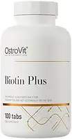 Вітаміни та мінерали OstroVit Biotin Plus 100 таблеток (5903246225075)
