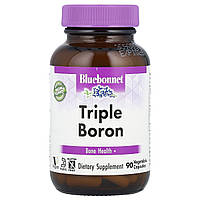 Потрійний бор Bluebonnet Nutrition (Triple Boron) 3 мг 90 капсул