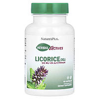 Корінь солодки Nature's Plus (Licorice) 500 мг 60 капсул