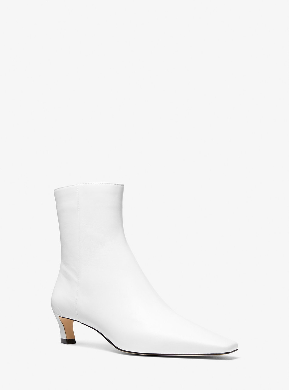 УЦІНКА Жіночі шкіряні ботильйони від Michael Kors 40,5 (9,5 US) 28 см Білий 1159847912, фото 1