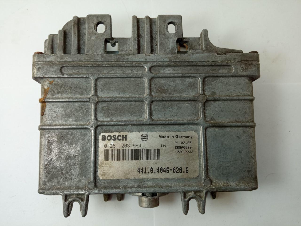 Електронний блок керування Skoda 1415 Felicia Bosch 0 261 203 964 / 0261203964 / 441.0.4046-028.6 / 441040460286, фото 1