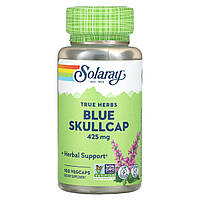 Шоломниця, екстракт, Blue Skullcap, Solaray, 425 мг, 100 веганських капсул