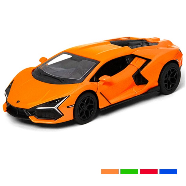 Модель легкова LAMBORGHINI REVUELTO 5'' KT5459W метал.інерц.відкр.дв.4кол.кор./96/