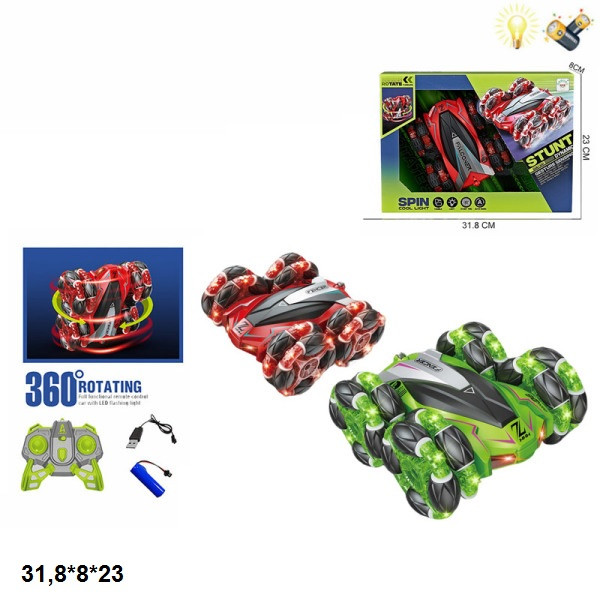 Р.К.Трюкач 1362A акум.USB.свет.дрифт.2кол.кор.31,8*8*23 /36/