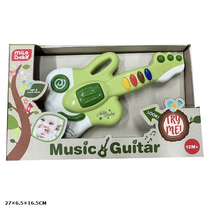 Гітара 49442 батар.муз.світ.кор.27*6,5*16,5 /72/