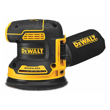Професійна шліфмашина ексцентрикова акумуляторна безщіткова DeWALT DCW210N : без АКБ, платформа 125мм