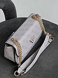 Сумка жіноча Guess ECO ELEMENTS пудровий крос боді Гесс, фото 4