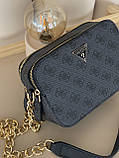 Сумка жіноча Guess Noelle чорний крос боді Гесс, фото 3