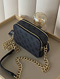 Сумка жіноча Guess Noelle чорний крос боді Гесс, фото 5