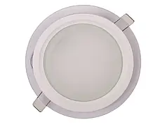 LED-панель Luxel зі скляним декором 100х30мм 220-240V IP20 (DLRG-6N 6W)